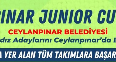 Ceylanpınar Junior Cup 2026 Futbol Turnuvası Yarın Başlıyor