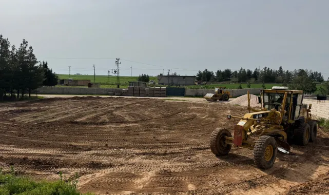 Ceylanpınar'da Temel Atımına Hazırlık: Zemin İyileştirme Çalışmaları Başladı