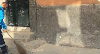 Eyyübiye'de Cadde ve Sokaklar Pırıl Pırıl Hale Getiriliyor