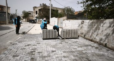 Eyyübiye'de Direkli ve 15 Temmuz Mahallelerinde Yol Çalışmaları Devam Ediyor