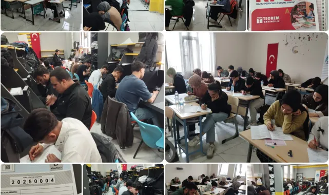 Eyyübiye'de Gençler İçin KPSS ve TYT Deneme Sınavları Düzenlendi