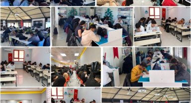 Eyyübiye'de Gençlere Yönelik Deneme Sınavı Düzenlendi