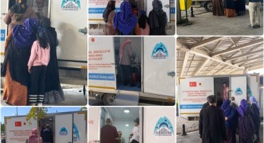 Eyyübiye'de Mobil Araçla Ücretsiz Sağlık Taramaları Devam Ediyor