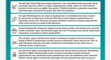 Haliliye Belediyesi'nden Ekip Çalışmasına Teşekkür
