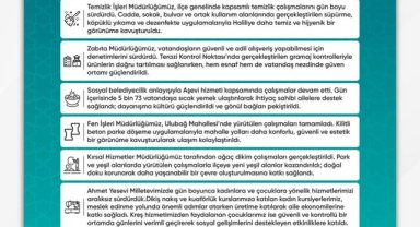 Haliliye Belediyesi'nden İlçe Gündemi Değerlendirmesi