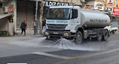 Haliliye'de Sokaklar Temizleniyor, İlçe Hijyenik Hale Geliyor
