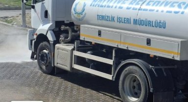 Haliliye'de Temizlik Seferberliği: Ekipler Cadde Cadde Çalışıyor