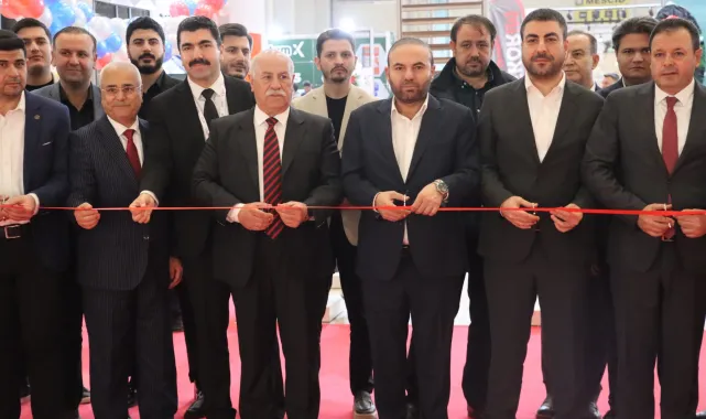 Karaköprü Belediye Başkan Vekili ve Başkan Yardımcısı Yapı Fuarı Açılışına Katıldı