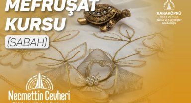 Karaköprü'de El Sanatları ve Beceri Geliştirme Kursları Başlıyor