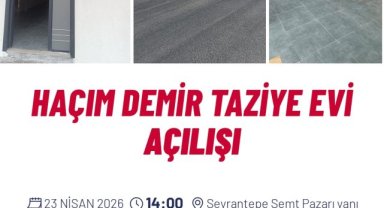 Karaköprü'ye Yeni Taziye Evi: Cuma Demir Hayırseverliğiyle Açılıyor