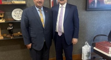 Salih Ekinci'den Faruk Çelik'e Ziyaret