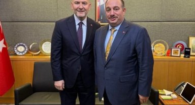 Salih Ekinci'den TBMM'de Süleyman Soylu Ziyareti