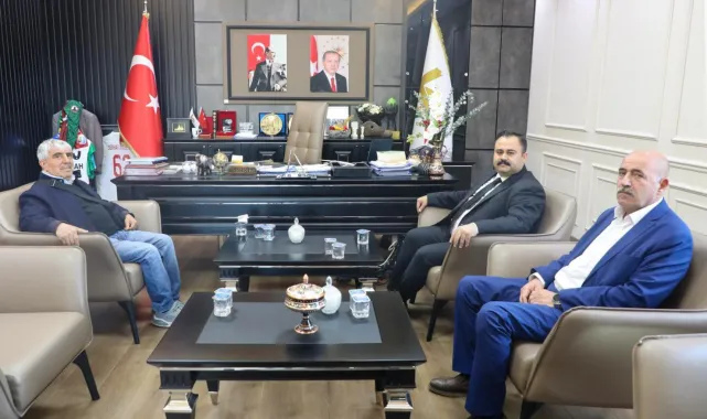 Şanlıurfa DİSK Eski Başkanı Hasan Gönüllü'den Viranşehir Belediye Başkanı'na Ziyaret