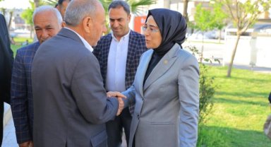Şanlıurfa Milletvekili Yazmacı, Yenice Mahallesi'nde Muhtarla Buluştu