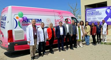 Şanlıurfa'da Hamurkesen Mahallesi'nde Mobil Sağlık Taramaları Yapıldı