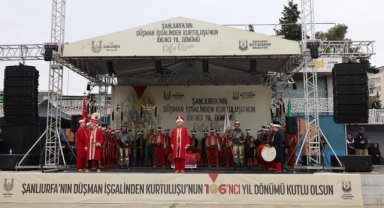 Şanlıurfa'nın Kurtuluşunun 106. Yılı Kutlandı, Rabia Meydanı'nda Tören Düzenlendi