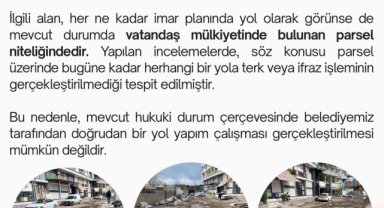 Siverek Belediyesi'nden Yol Sorunu Açıklaması: Mülkiyet Engeli Vurgusu