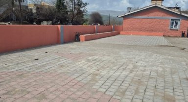 Siverek'te Okulların Çevre Duvarları Yenilendi