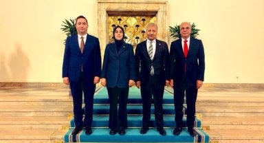 TBMM'de Halfeti Heyeti: Kaymakam ve İlçe Başkanı Milletvekilini Ziyaret Etti