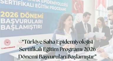 Türkiye Saha Epidemiyolojisi Eğitimine 2026 Dönemi Başvuruları Açıldı