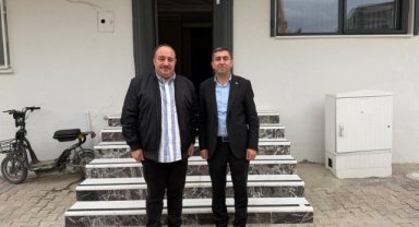 Viranşehir Belediye Başkanı Salih Ekinci'den AK Parti Suruç İlçe Başkanı'na Ziyaret