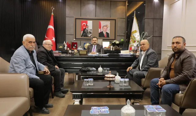 Viranşehir Belediyesi'nden Bakkallar ve Bayiler Odası'na Ziyaret Teşekkürü