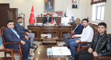 Viranşehir Kaymakamı Kemal Ülkü'den Milli Gençlik Derneği'ne Ziyaret