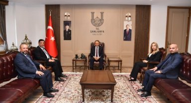 Anavatan Partisi Heyeti, Şanlıurfa Valisi Hasan Şıldak'ı Ziyaret Etti