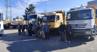 Ceylanpınar Belediyesi, Viranşehir'e Fırtına Sonrası Destek Gönderdi