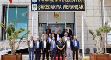 Ceylanpınar Belediyesi'nden Viranşehir'e Geçmiş Olsun Ziyareti