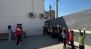 Ceylanpınar'da Alparslan İlkokulu Öğrencilerine Gençlik Merkezi Tanıtımı