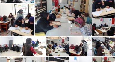Eyyübiye'de Kadın Destek Merkezlerinde Kurslar Yoğun İlgi Görüyor