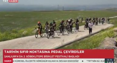 Göbeklitepe'ye Bisiklet Turu: TRT Haber'de Yer Aldı