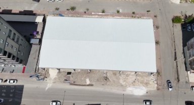 Karaköprü Belediye Başkanı Çiftçi, Modern Semt Pazarı İnşaatını İnceledi