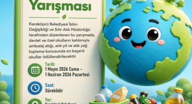 Karaköprü'de 'En Çevreci Okul Benim' Yarışması Sürüyor