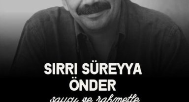 Milletvekili Yazmacı'dan Sırrı Süreyya Önder Anması