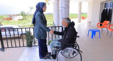 Milletvekili Yazmacı'dan Viranşehir'de Fırtınadan Etkilenen Gazi Ailesine Ziyaret