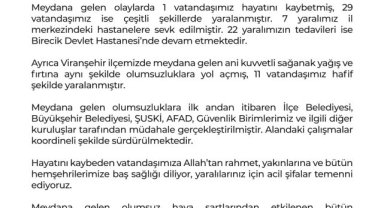 Şanlıurfa Valiliği'nden 3 Mayıs Basın Açıklaması