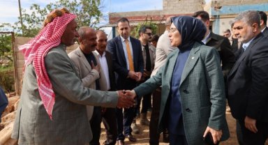 Şanlıurfa'da Fırtına Sonrası Viranşehir'de Hasar Gören Evler İncelendi