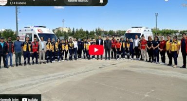 Şanlıurfa'da Kadın 112 Personeline Ambulans Sürüş Güvenliği Eğitimi Verildi