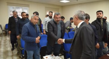 Siverek'te Geri Dönüşüm Esnafıyla Kooperatifleşme ve Yer Değişikliği Görüşüldü