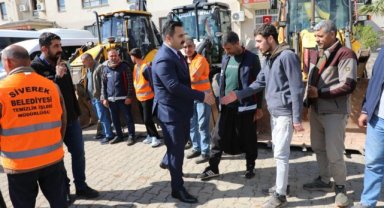 Viranşehir Kaymakamı Ülkü'den Siverek Belediyesi Ekiplerine Teşekkür